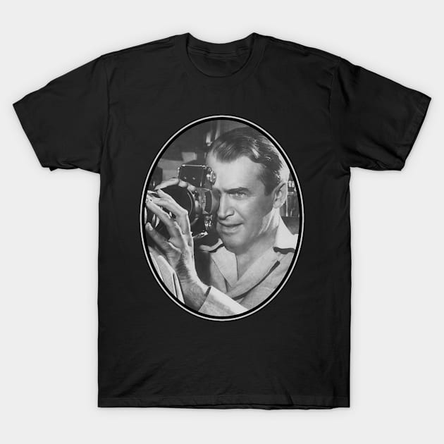 James Stewart The Photographer T-Shirt by Betsy Larson